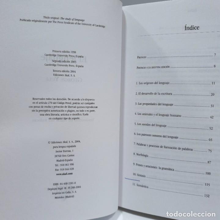 Libros: EL LENGUAJE - George Yule - Foto 6