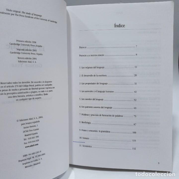 Libros: EL LENGUAJE - George Yule - Foto 7