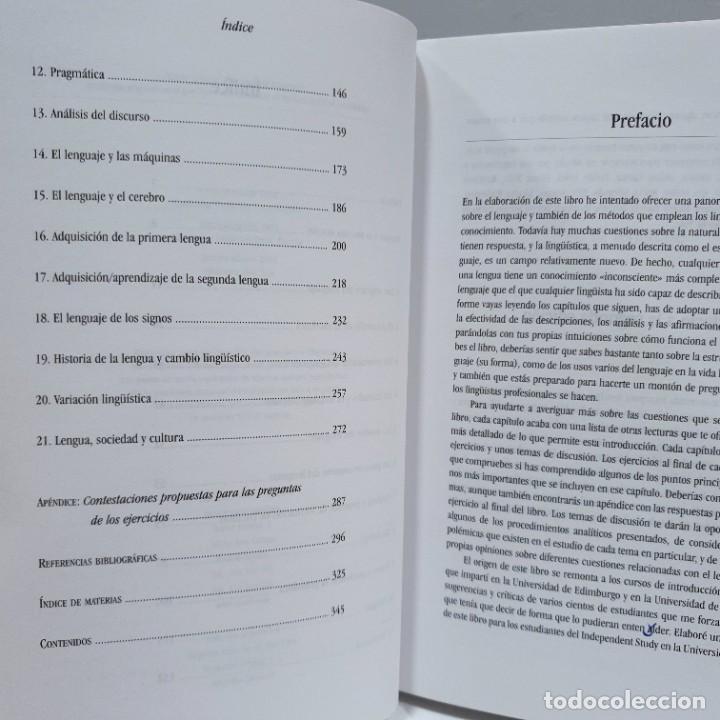 Libros: EL LENGUAJE - George Yule - Foto 8