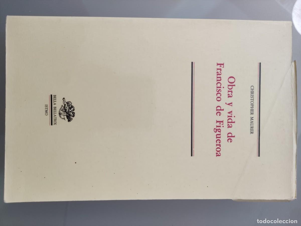 Libros: OBRA Y VIDA DE FRANCISCO DE FIGUEROA - Foto 1