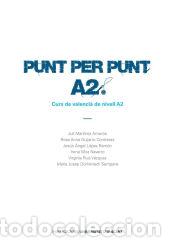 Libros: Punt per punt. A2 - Dom&egrave;nech Sempere, Maria Josep; Ruiz V&aacute;zquez, Virg&iacute;nia; Mira Navarro, Irene;