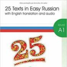 Libros: 25 TEXTS IN EASY RUSSIAN A1-2 + CD AUDIO - CHULKOVA, ANASTASIA