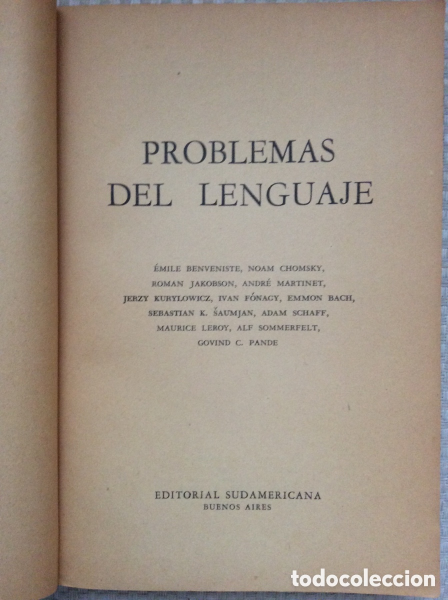 Libros: PROBLEMAS DEL LENGUAJE. VVAA. - Foto 2