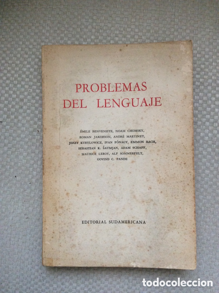 Libros: PROBLEMAS DEL LENGUAJE. VVAA. - Foto 1