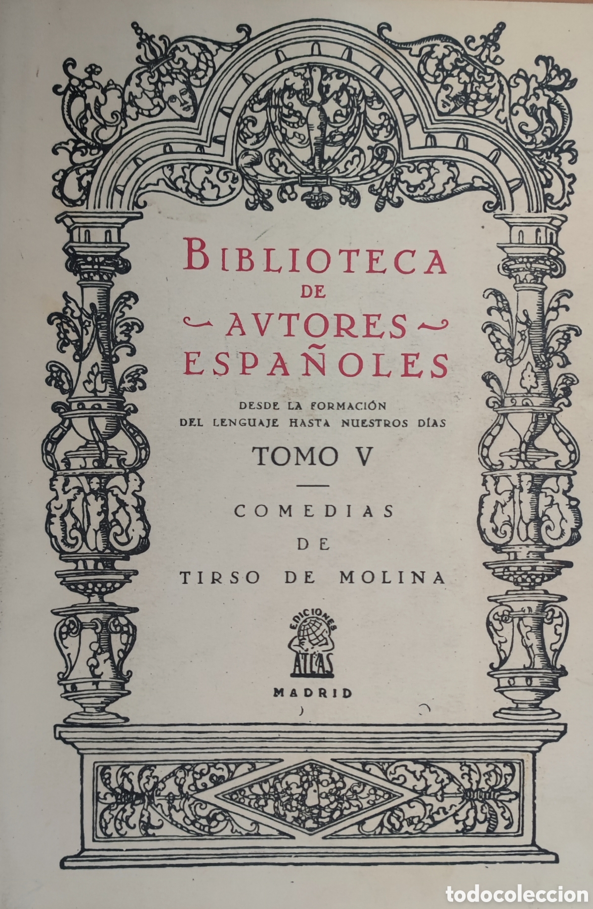 Libros: Tirso de Molina. Comedias - Foto 1