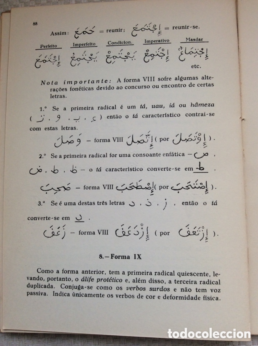Libros: GRAMATICA ELEMANTAR DE ARABE. JUAN G. LARRAYA E ANGELO PIMENTEL. - Foto 2