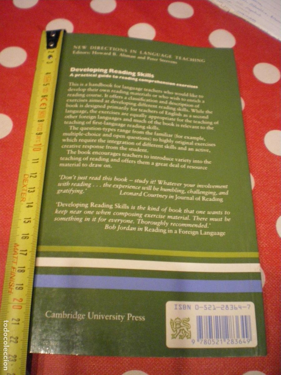 Libros: DEVELOPING READING SKILLS, FRANCOISE GRELLET - Foto 3