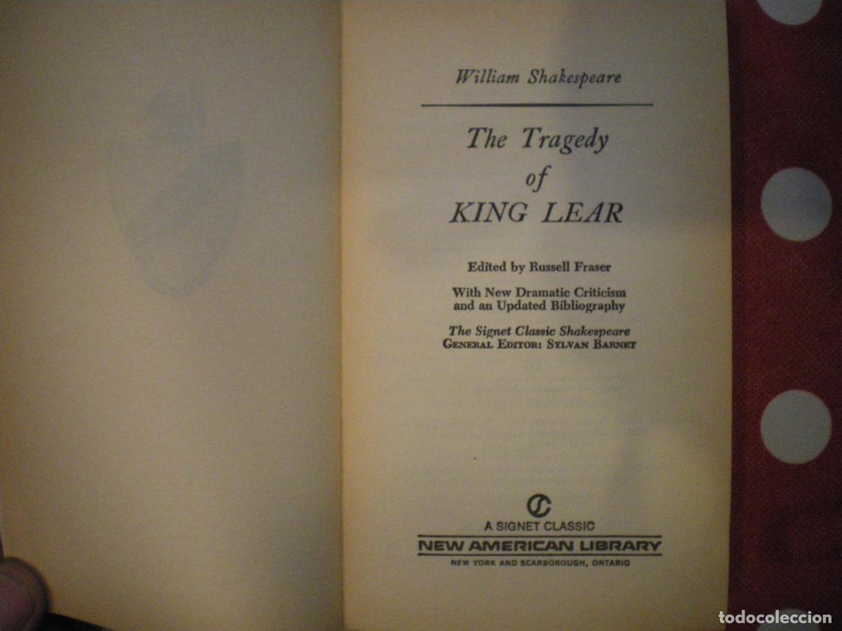 Libros: KING LEAR, SHAKESPEARE - Foto 2