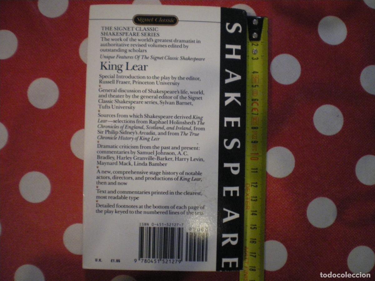Libros: KING LEAR, SHAKESPEARE - Foto 4