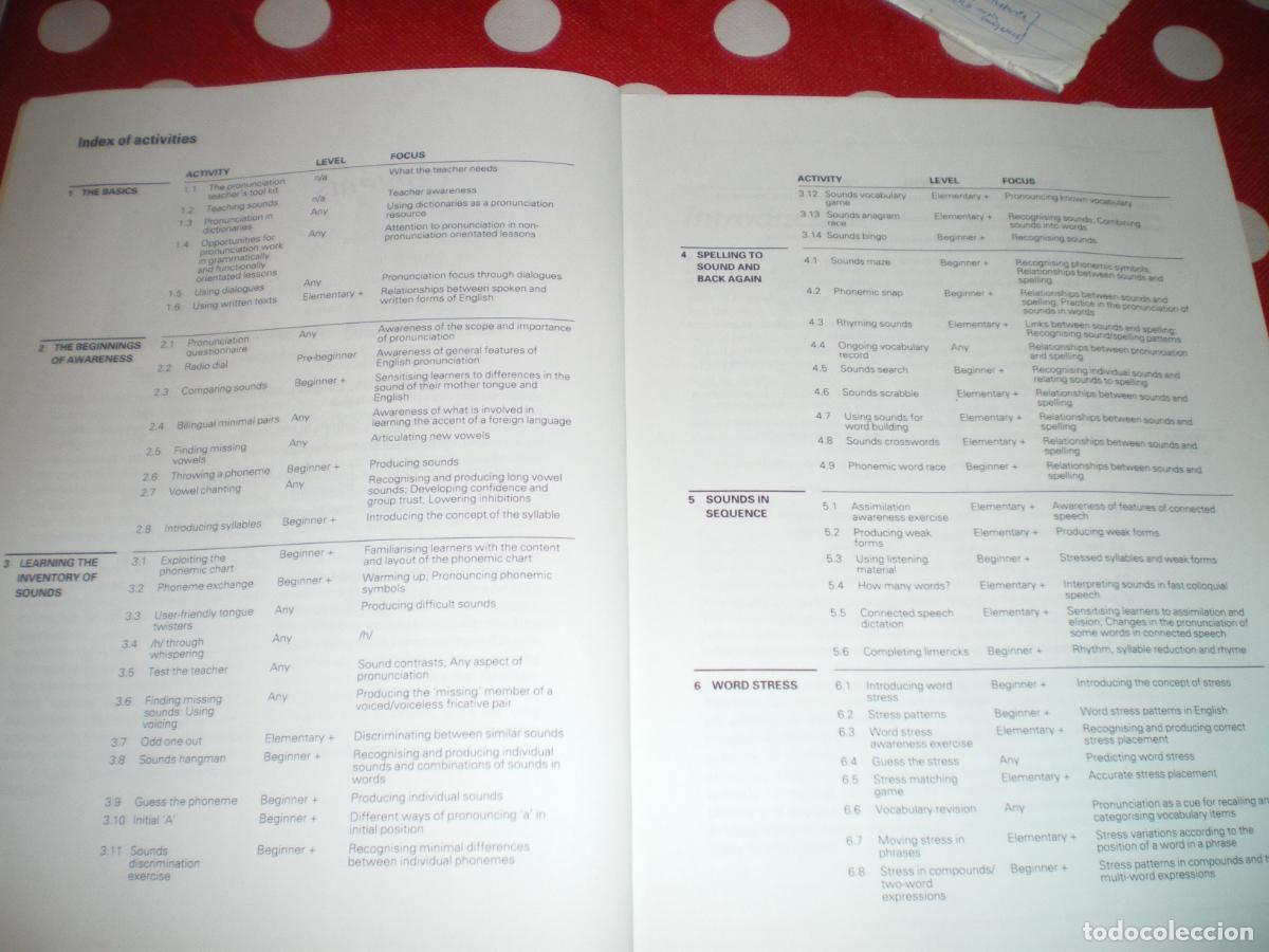 Libros: THE PRONUNCIATION BOOK, TIM BOWEN, JONATHAN MARKS - Foto 4