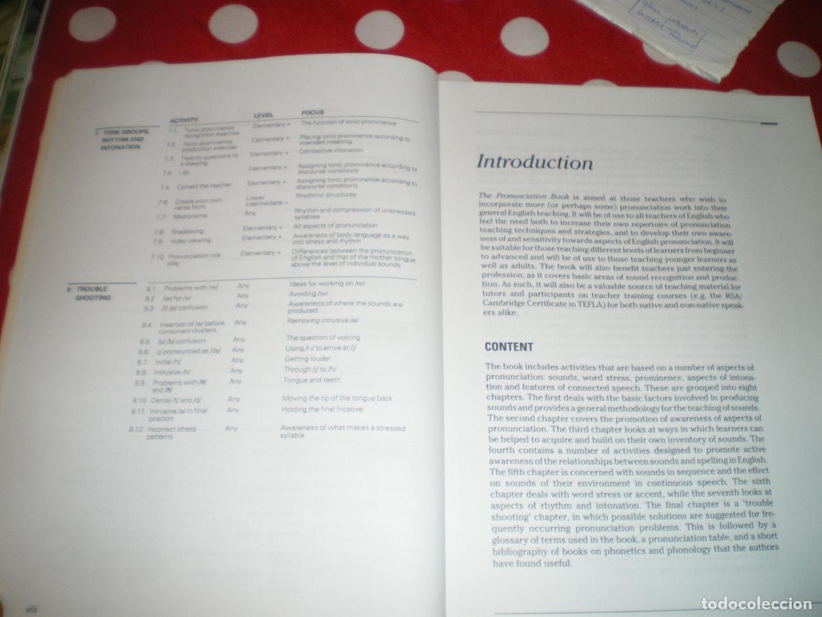 Libros: THE PRONUNCIATION BOOK, TIM BOWEN, JONATHAN MARKS - Foto 5