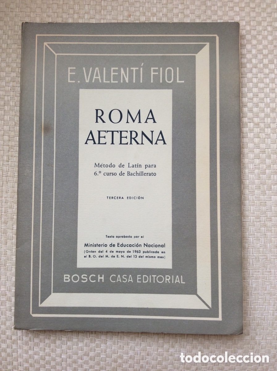 Libros: ROMA AETERNA. E. VALENTI FIOL - Foto 1