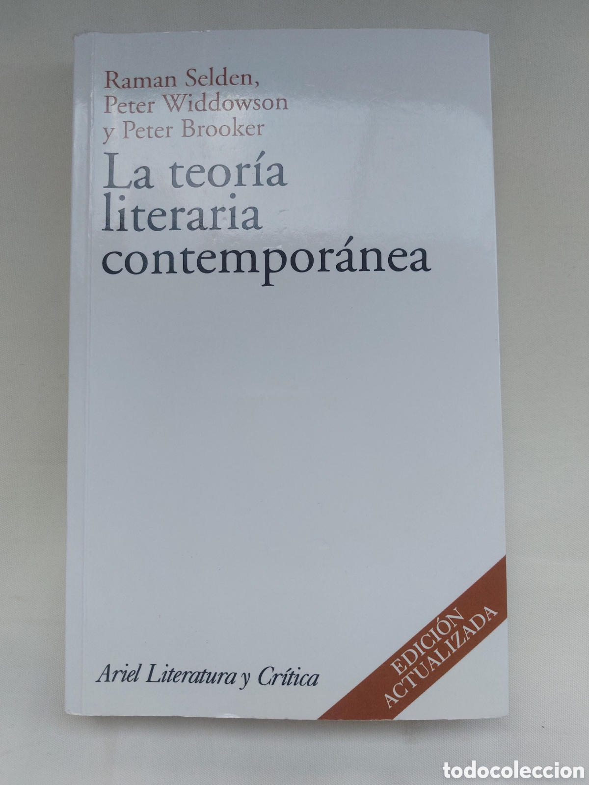 Libros: La teor&iacute;a literaria contempor&aacute;nea. Raman Selden