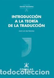 Libros: Introducci&oacute;n a la teor&iacute;a de la traducci&oacute;n - Aja S&aacute;nchez, Jos&eacute; Luis