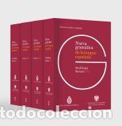 Libros: Nueva gram&aacute;tica de la lengua espa&ntilde;ola. Edici&oacute;n revisada y ampliada PACK 4 TOMOS - Real Academia