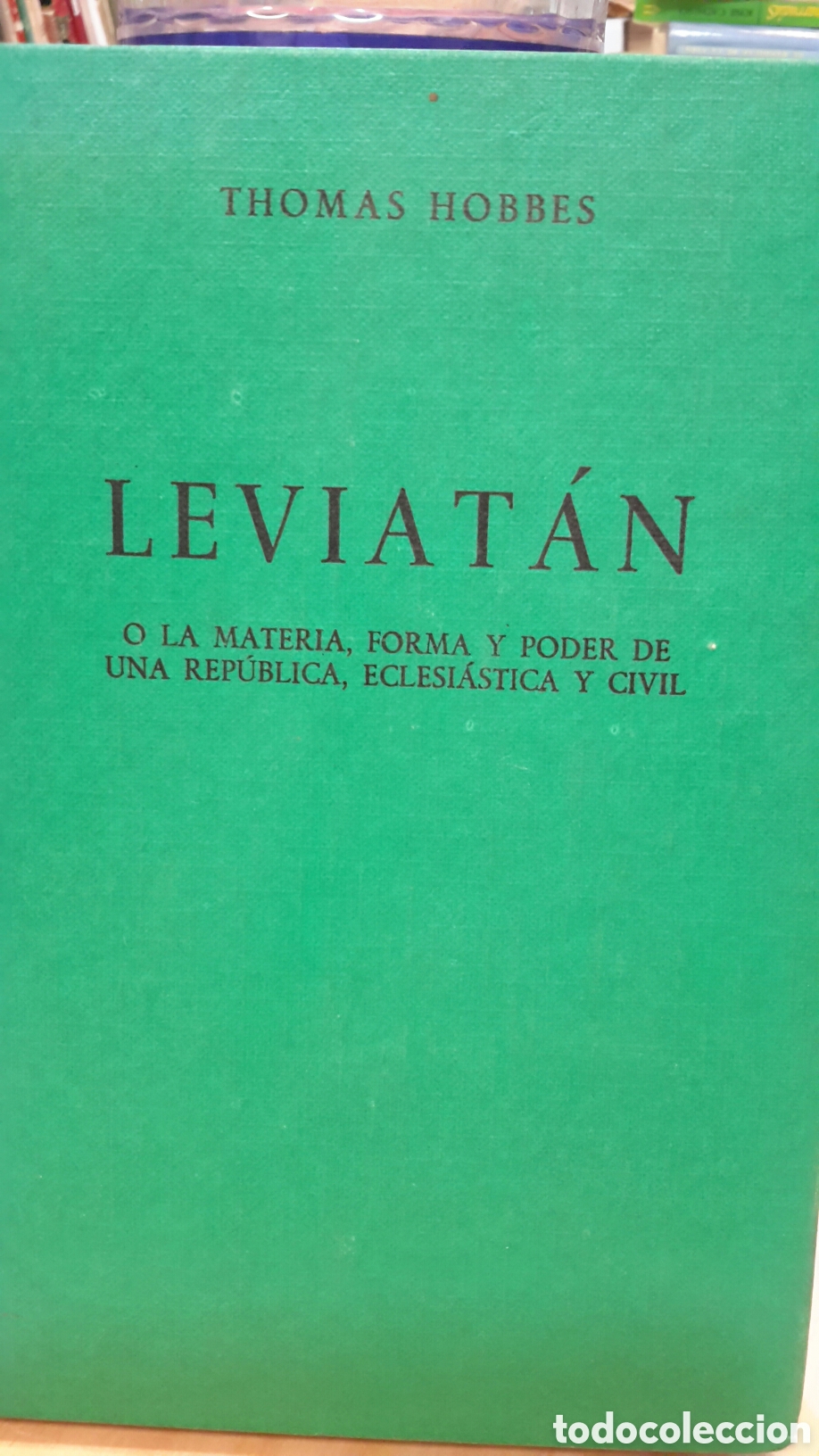 Libros: Thomas Hobbes, Leviat&aacute;n - Foto 1