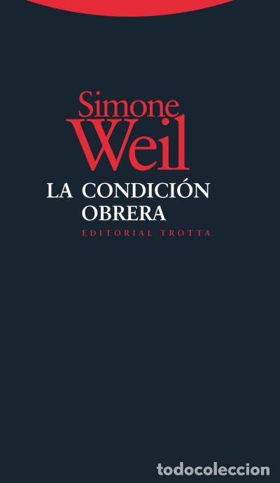 Livres: La condici&oacute;n obrera - Simone Weil
