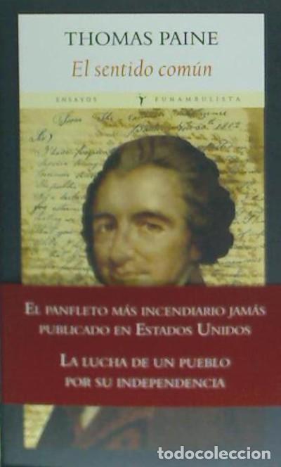 Libros: El sentido com&uacute;n - Paine, Thomas - Foto 1