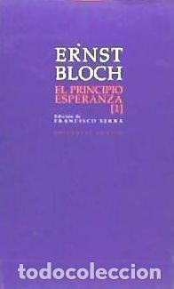 Libros: El principio esperanza I - Bloch, Ernst - Foto 1