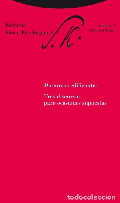 Libros: Discursos edificantes - Kierkegaard, Soren - Foto 1