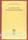 books: LA &Eacute;TICA DE EDMUND HUSSERL