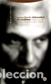 Libros: UNIVERSIDAD SIN CONDICION 2&brvbar; - DERRIDA,JACQUES - Foto 1