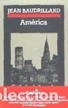 Libros: Am&eacute;rica - Baudrillard, Jean - Foto 1