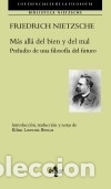 Libros: Mas all&aacute; del bien y del mal - Nietzsche, Friedrich - Foto 1
