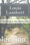 Libros: Louis Lambert - De Balzac, Honore - Foto 1