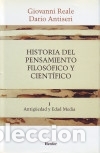 Libros: Historia del pensamiento filos&oacute;fico y cient&iacute;fico. Tomo I. Antig&uuml;edad y Edad Media - Reale,