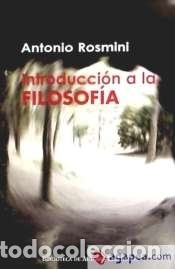 Libros: Introduccion a la filosofia - Rosmini, Antonio - Foto 1