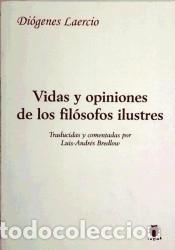 B&uuml;cher: VIDAS Y OPINIONES DE LOS FILOSOFOS ILUSTRES