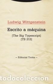 Libros: Escrito a m&aacute;quina: [The big typescript] [TS 213]