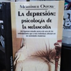 Libros: LA DEPRESION:PSICOLOGÍA DE LA MELANCOLÍA-MORTIMER OSTOW-EDITA ALIANZA DEL PRADO 1995. Lote 239591995