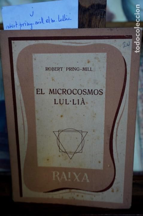 Libros: robert pring-mill.el microcosmos lullia - Foto 1