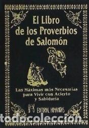 Libri: LIBRO DE LOS PROVERBIOS DE SALOM&Oacute;N, EL - SALOM&Oacute;N