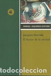 Libros: EL FACTOR DE LA VERDAD - DERRIDA, JACQUES - Foto 1
