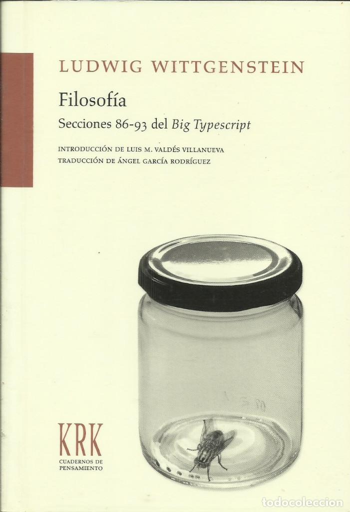 Libros: Secciones 86-93 del Big Typescript / Ludwig Wittgenstein. - Foto 1