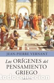 Livres: Los or&iacute;genes del pensamiento g - JEAN-PIERRE VERNANT