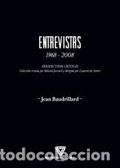 Libros: Entrevistas 1968-2008 - Baudrillard, Jean