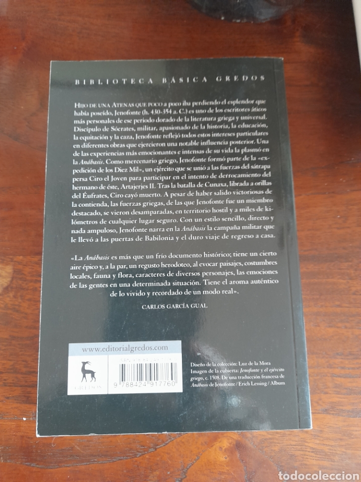 Libros: An&aacute;basis. Jenofonte - Foto 2