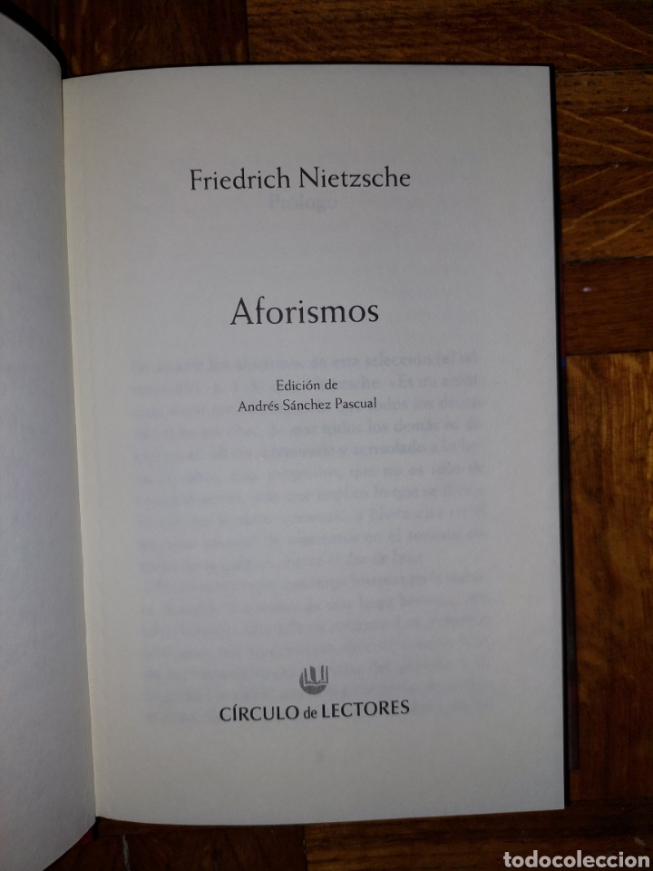 Libros: Friedrich Nietzsche Aforismos - Foto 4