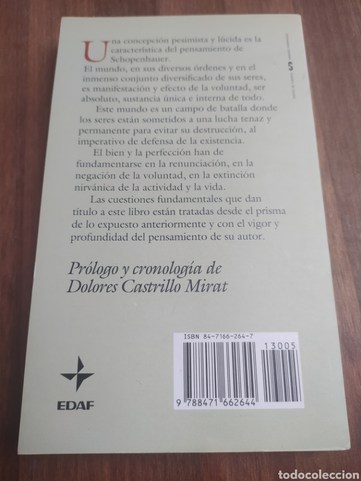 Libros: Libro de Arthur Schopenhauer - Foto 2
