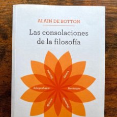 Libros: LAS CONSOLACIONES DE LA FILOSOFÍA. ALAIN DE BOTTON.. Lote 323317373
