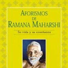 Libros: AFORISMOS DE RAMANA MAHARSHI - RAMIRO A. CALLE. Lote 366232541