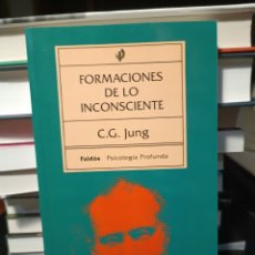 Libros: FORMACIONES DE LO INCONSCIENTE CARL G. JUNG PAIDOS