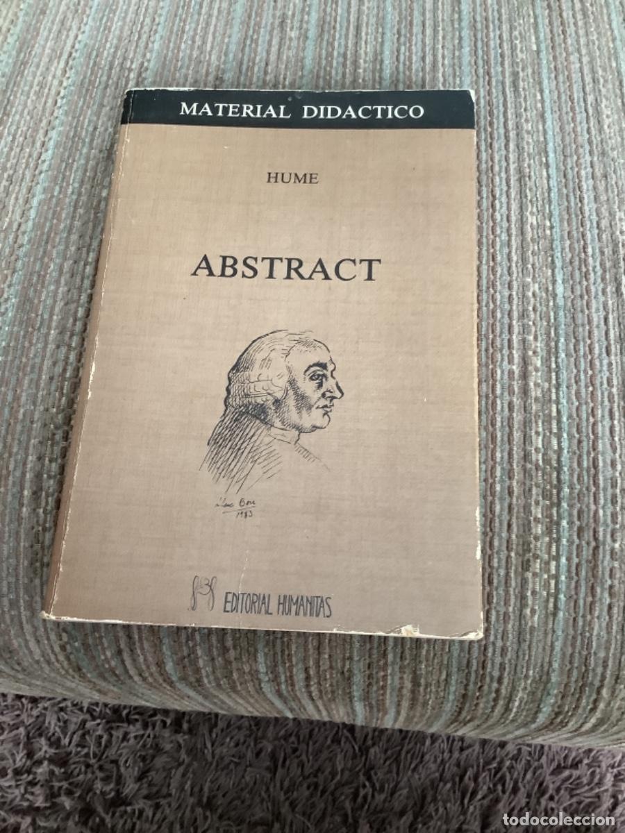 Libros: Hume.Abstract - Foto 1