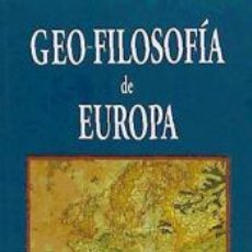 Libros: GEO-FILOSOFÍA DE EUROPA - CACCIARI, MASSIMO