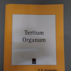 Libros: TERTIUM ORGANUM PD OUSPENSKY