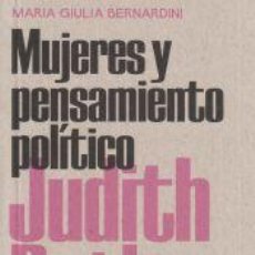 Libros: JUDITH BUTLER - BERNARDINI, MARÍA GIULIA